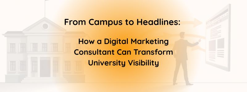 From Campus to Headlines: How a Digital Marketing Consultant Can Transform University Visibility
