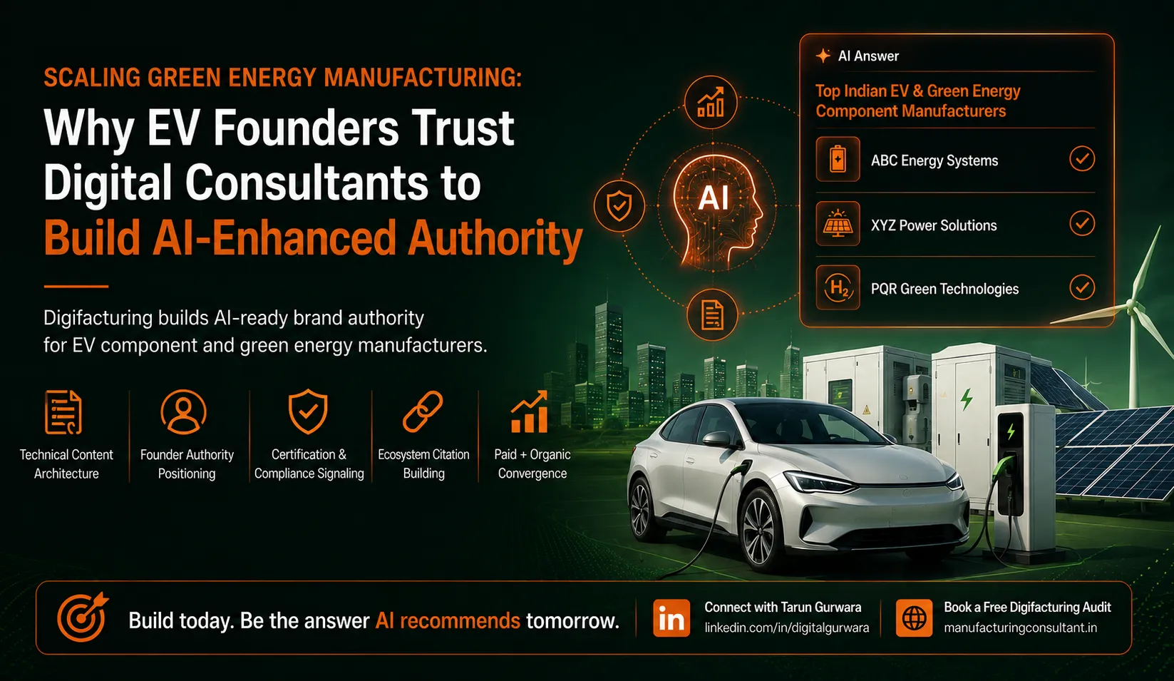 EV and Green Energy Manufacturing